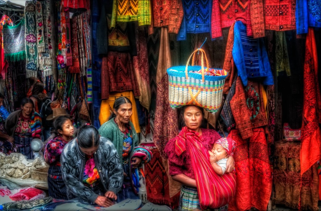 Chichicastenango Market, Guatemala jigsaw puzzle in People puzzles on TheJigsawPuzzles.com