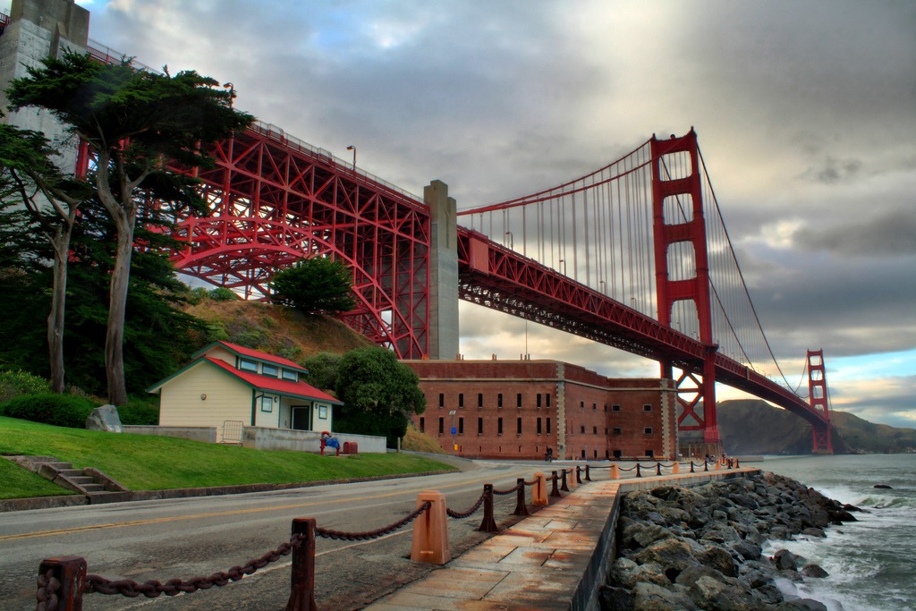 Golden Gate Bridge jigsaw puzzle in Bridges puzzles on TheJigsawPuzzles.com