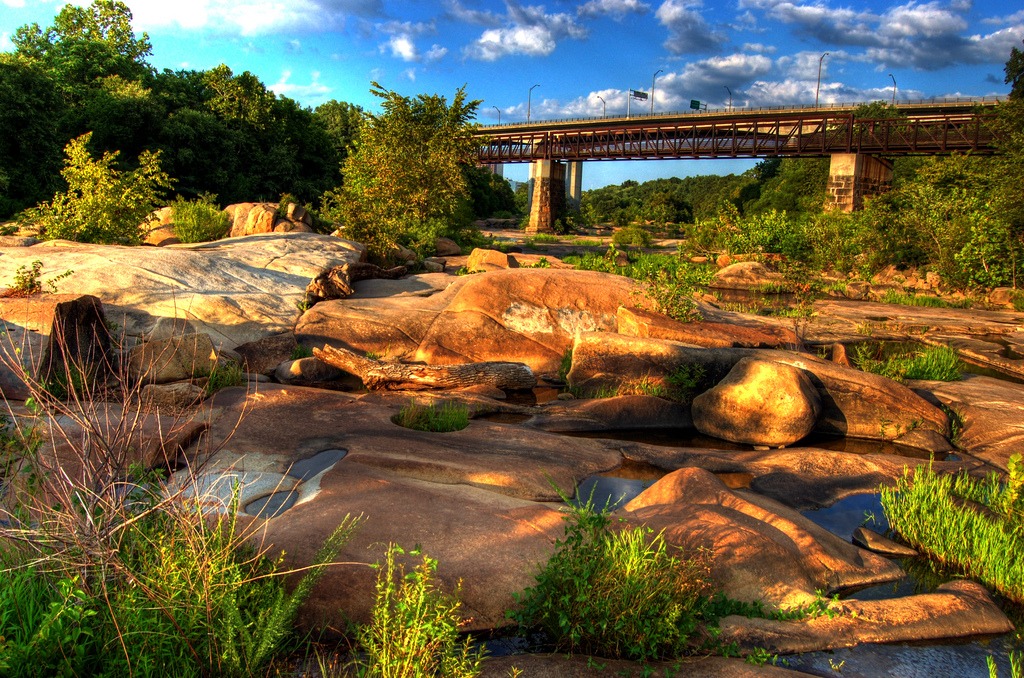 James River Park, Richmond jigsaw puzzle in Bridges puzzles on TheJigsawPuzzles.com