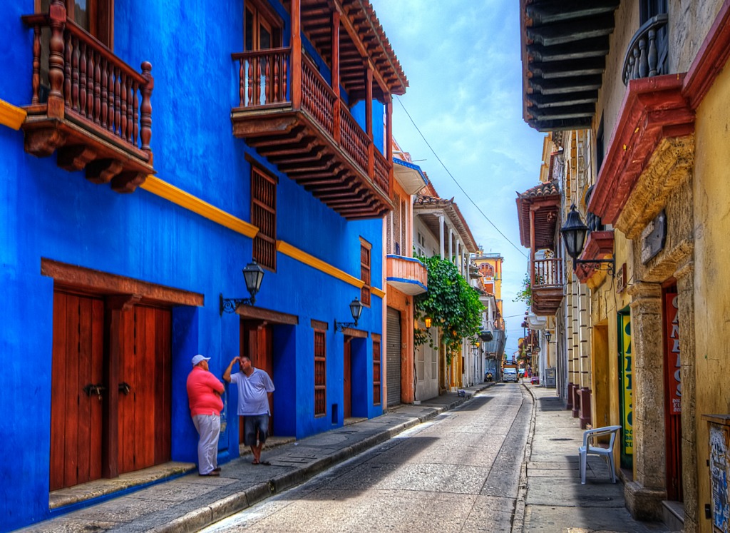 Cartagena, Colombia jigsaw puzzle in Street View puzzles on TheJigsawPuzzles.com