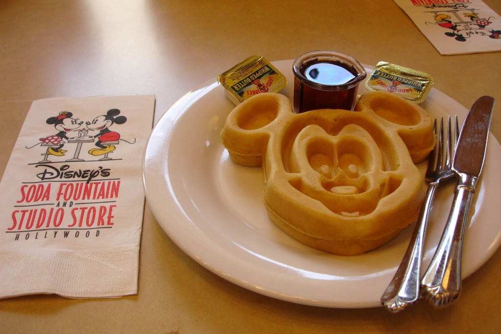 Mickey Mouse Waffle jigsaw puzzle in Food & Bakery puzzles on TheJigsawPuzzles.com
