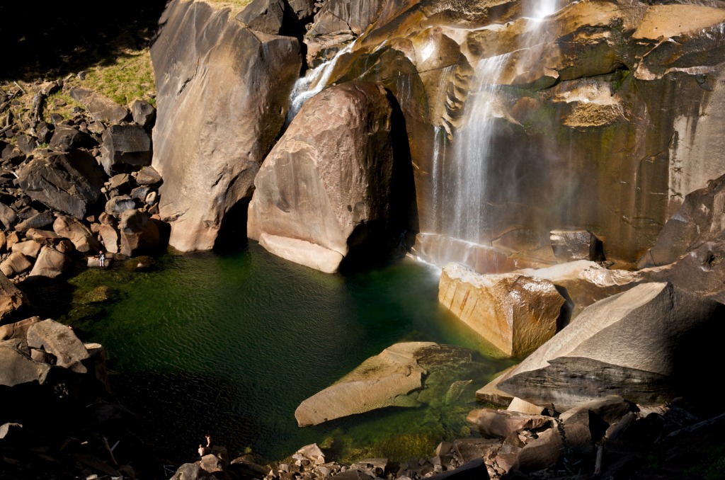 Vernal Fall, Yosemite NP jigsaw puzzle in Waterfalls puzzles on TheJigsawPuzzles.com