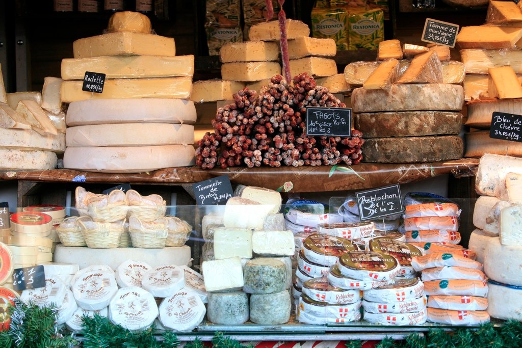 Cheese and Meats jigsaw puzzle in Food & Bakery puzzles on TheJigsawPuzzles.com