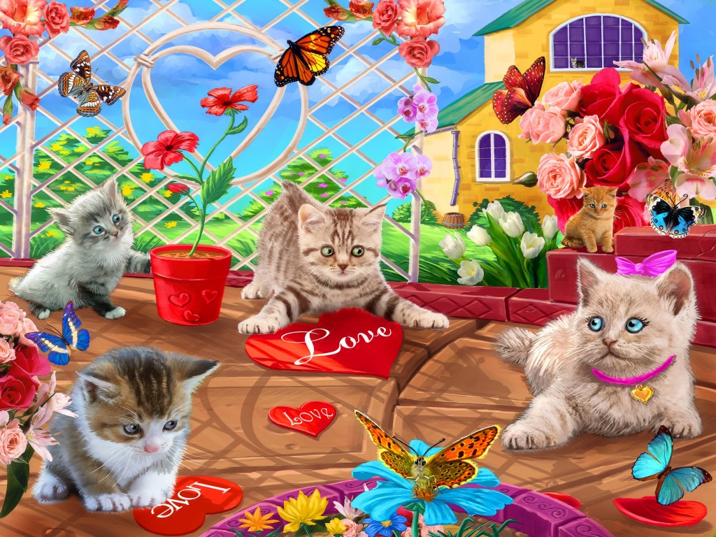 Happy Valentine's Day! jigsaw puzzle in Puzzle of the Day puzzles on TheJigsawPuzzles.com