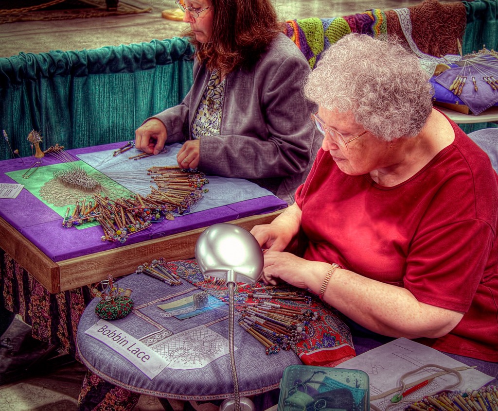 Bobbin Lace jigsaw puzzle in Handmade puzzles on TheJigsawPuzzles.com