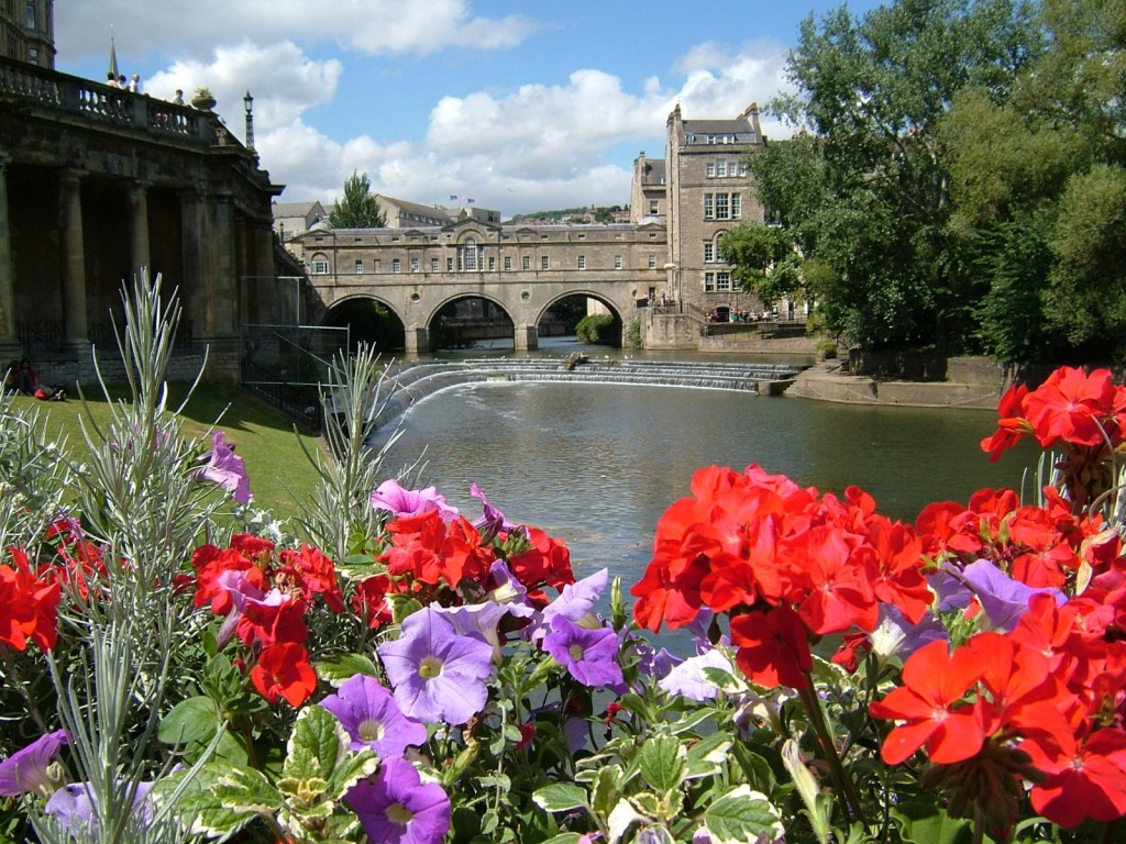 City of Bath, England jigsaw puzzle in Bridges puzzles on TheJigsawPuzzles.com