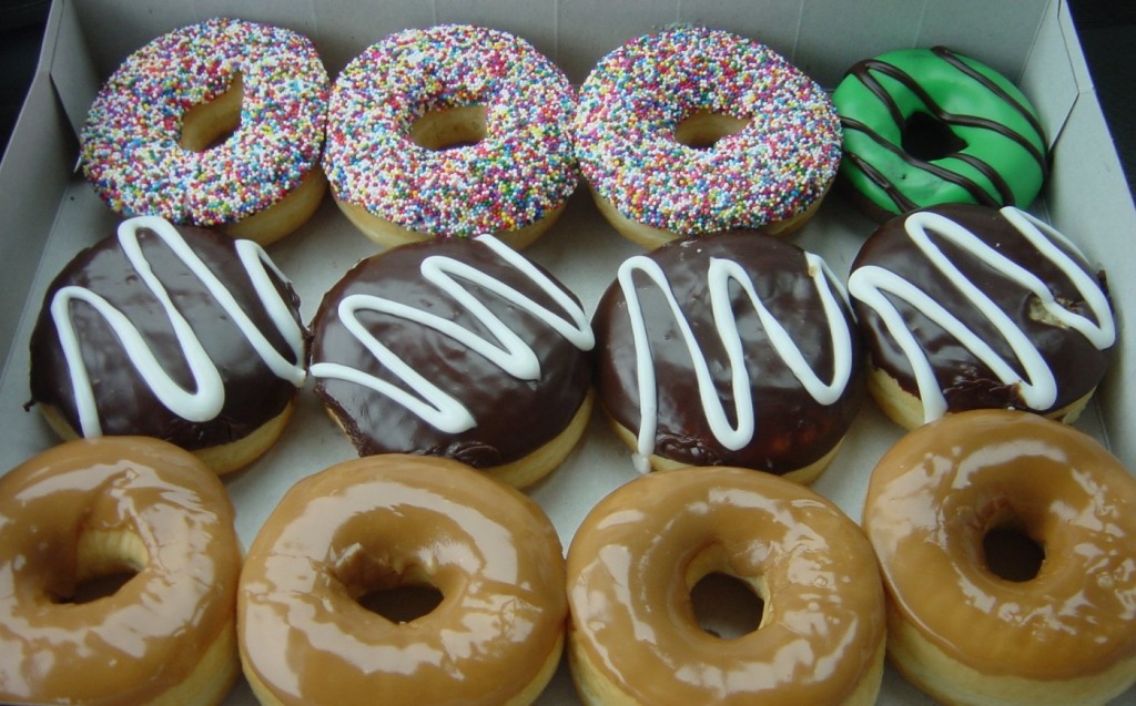 Donuts jigsaw puzzle in Food & Bakery puzzles on TheJigsawPuzzles.com