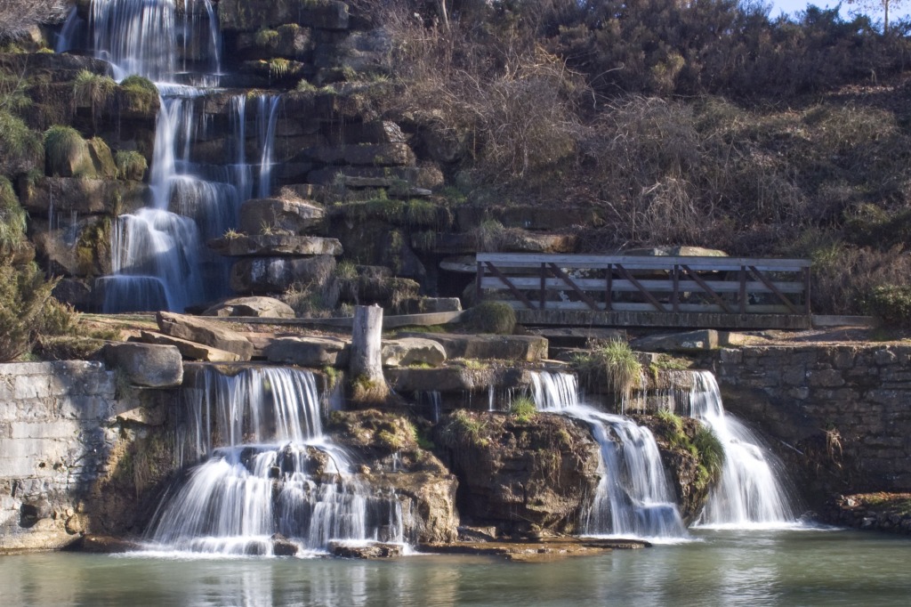 Spring Park Falls, Alabama jigsaw puzzle in Waterfalls puzzles on TheJigsawPuzzles.com