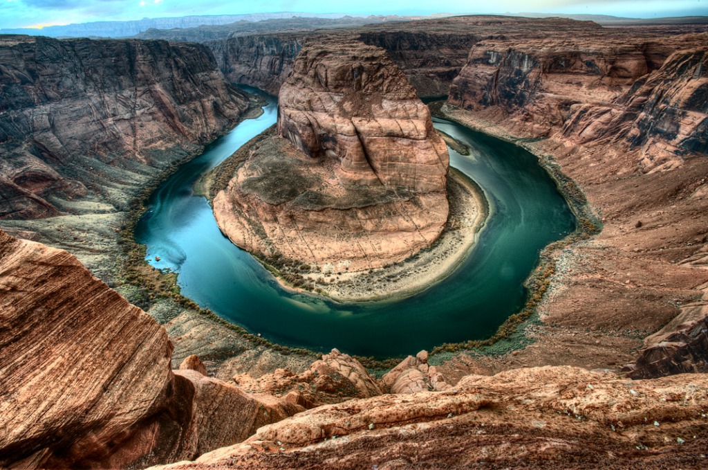 Horseshoe Bend jigsaw puzzle in Great Sightings puzzles on TheJigsawPuzzles.com