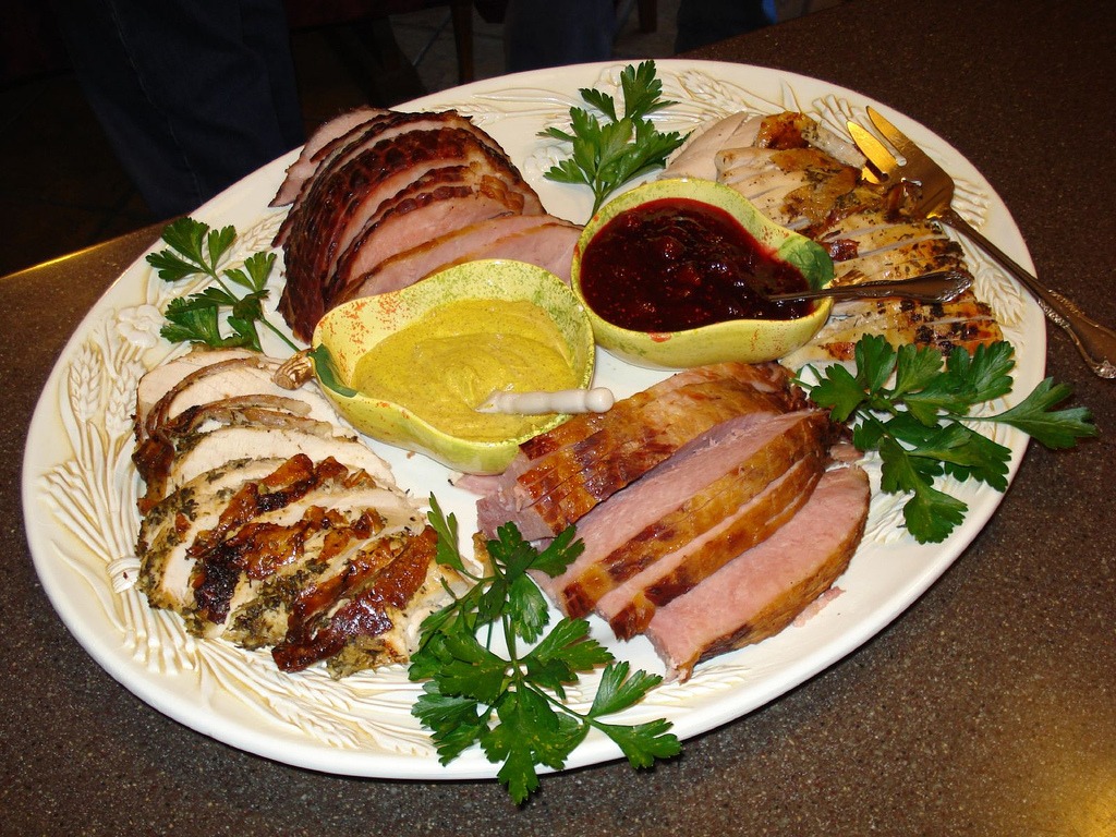 Turkey & Ham jigsaw puzzle in Food & Bakery puzzles on TheJigsawPuzzles.com