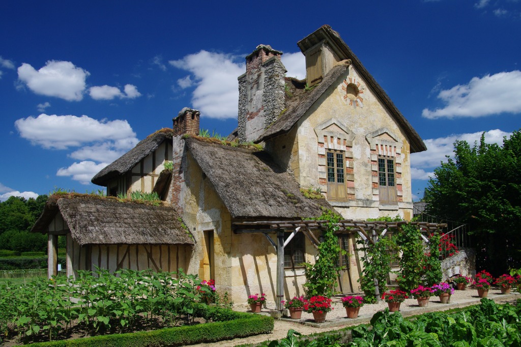 Hameau de la Reine jigsaw puzzle in Street View puzzles on TheJigsawPuzzles.com