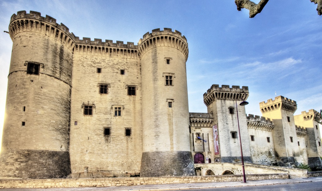 Castle of Tarascon jigsaw puzzle in Castles puzzles on TheJigsawPuzzles.com