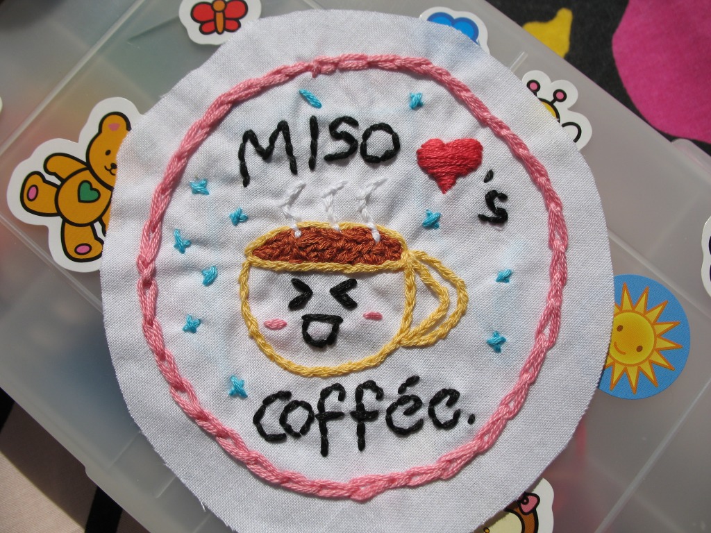 Miso Love's Coffee jigsaw puzzle in Handmade puzzles on TheJigsawPuzzles.com