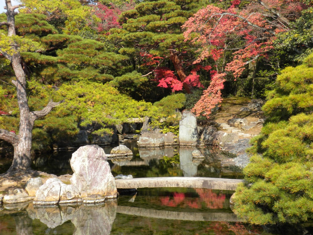 Katsura Imperial Villa jigsaw puzzle in Bridges puzzles on TheJigsawPuzzles.com