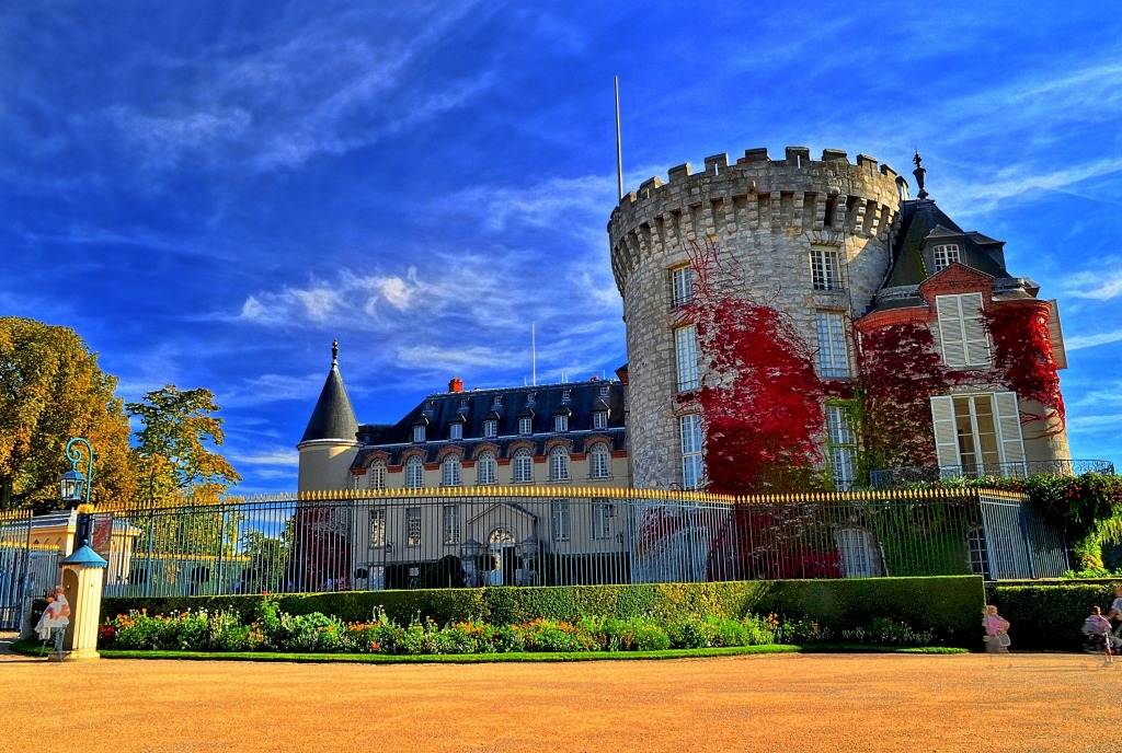 Chateau de Rambouillet jigsaw puzzle in Castles puzzles on TheJigsawPuzzles.com