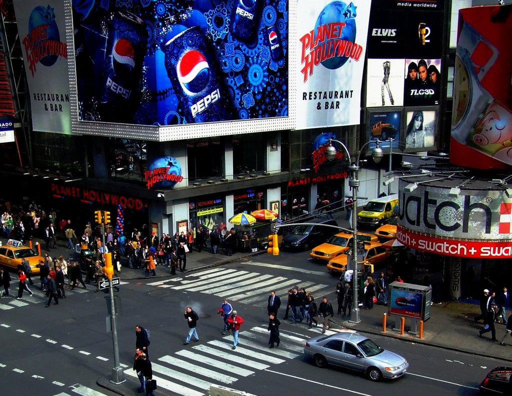 Times Square jigsaw puzzle in Street View puzzles on TheJigsawPuzzles.com