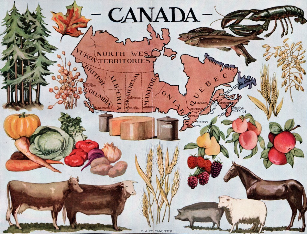Products of Canada jigsaw puzzle in Food & Bakery puzzles on TheJigsawPuzzles.com
