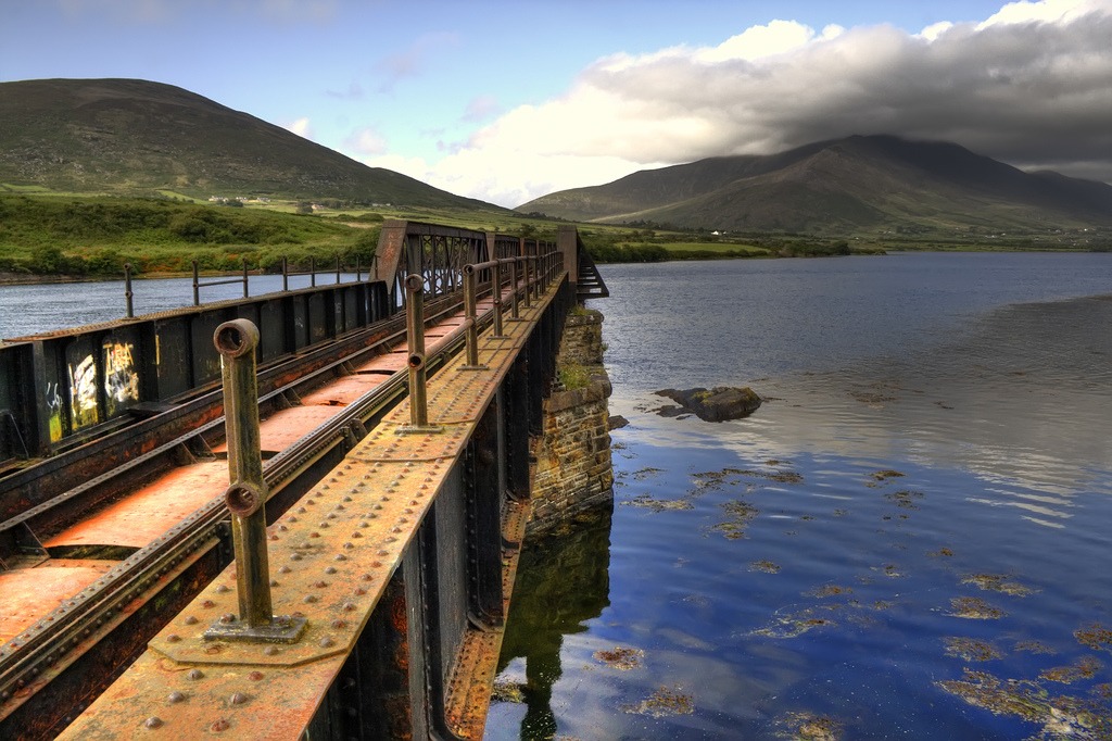 Cahersiveen, Ireland jigsaw puzzle in Bridges puzzles on TheJigsawPuzzles.com