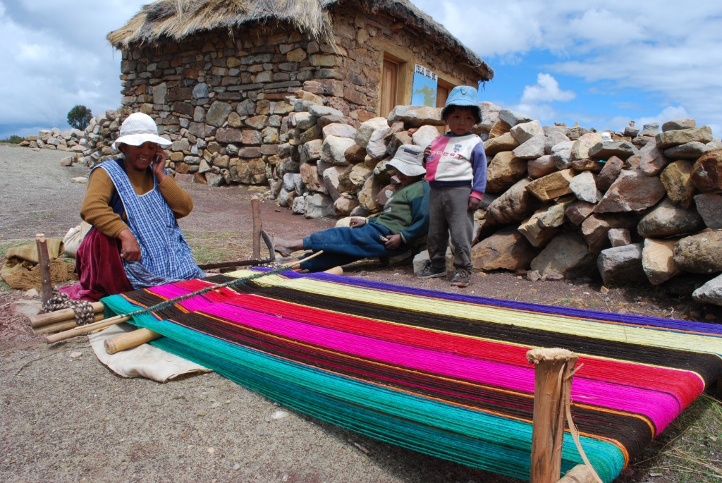 Bolivian Traditions jigsaw puzzle in Handmade puzzles on TheJigsawPuzzles.com