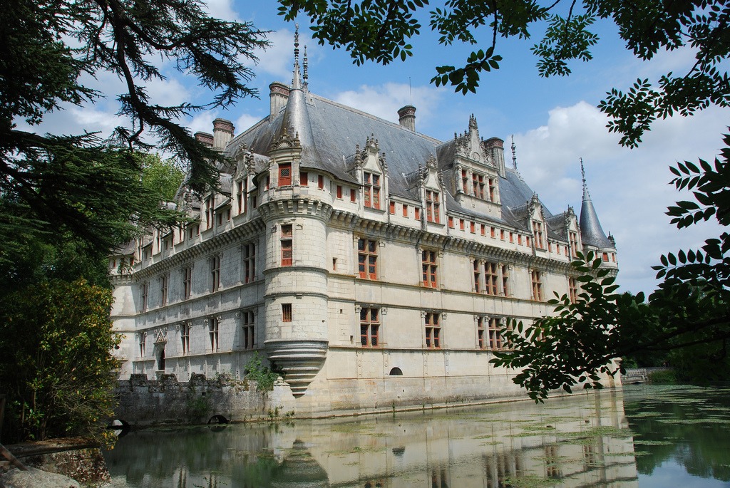 Azay-le-Rideau, France jigsaw puzzle in Castles puzzles on TheJigsawPuzzles.com