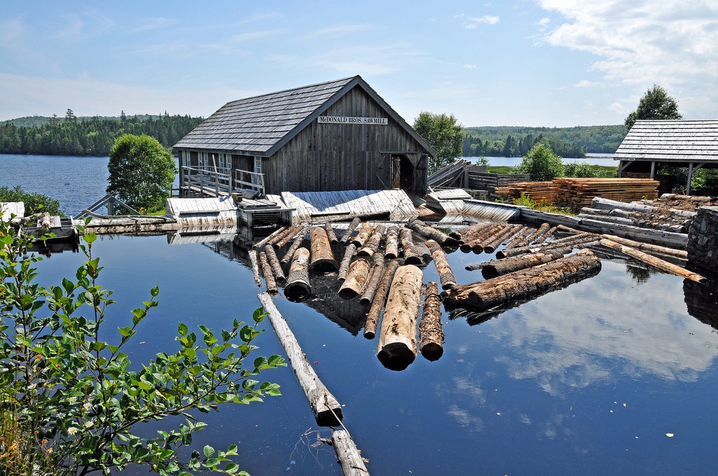 McDonalds' Brothers' Sawmill jigsaw puzzle in Street View puzzles on TheJigsawPuzzles.com