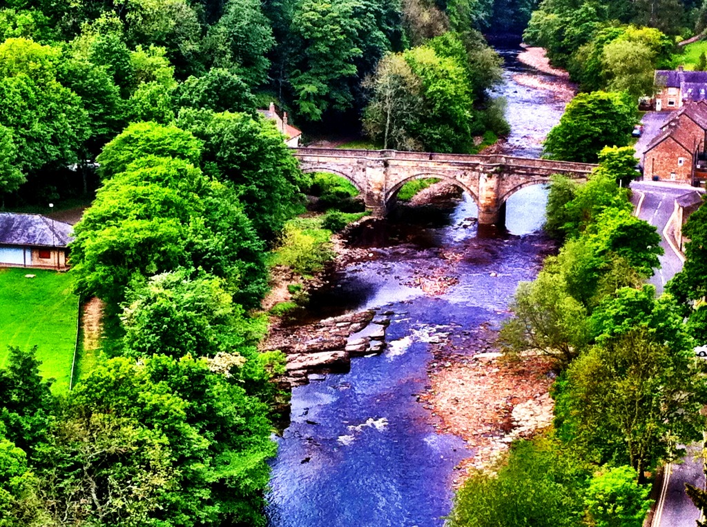 River Swale, North Yorkshire jigsaw puzzle in Bridges puzzles on TheJigsawPuzzles.com