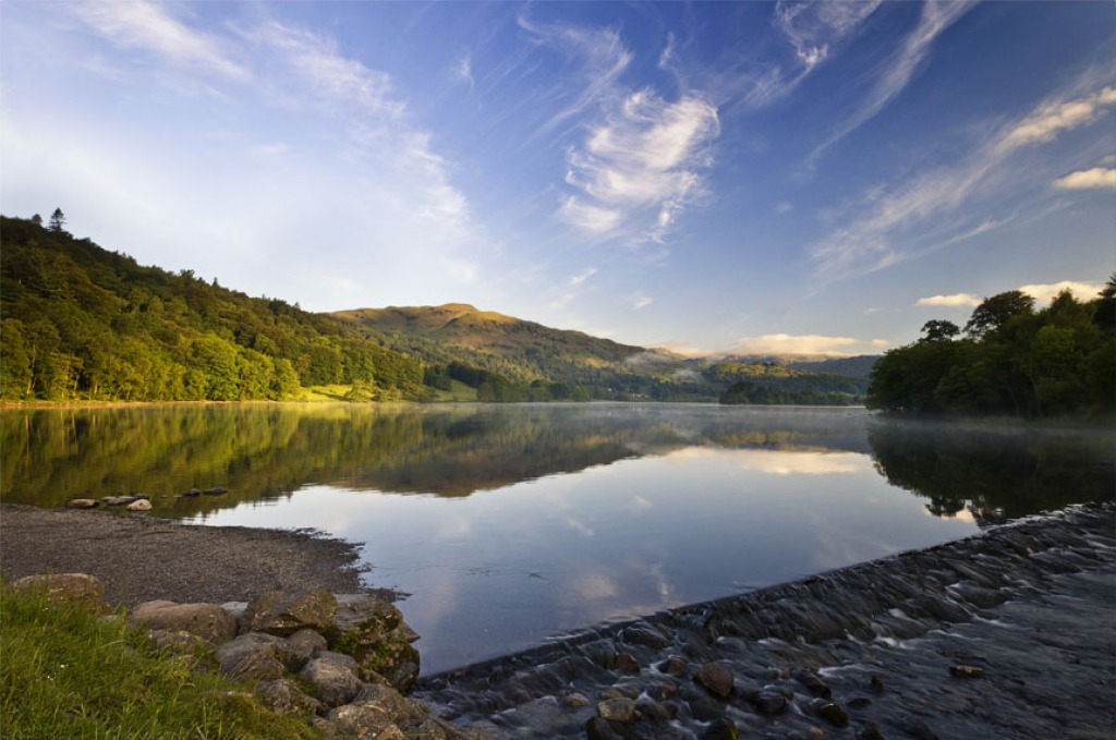 Grasmere, England jigsaw puzzle in Waterfalls puzzles on TheJigsawPuzzles.com
