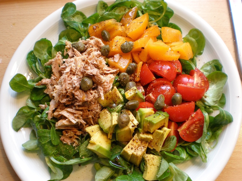 Tuna Salad jigsaw puzzle in Food & Bakery puzzles on TheJigsawPuzzles.com