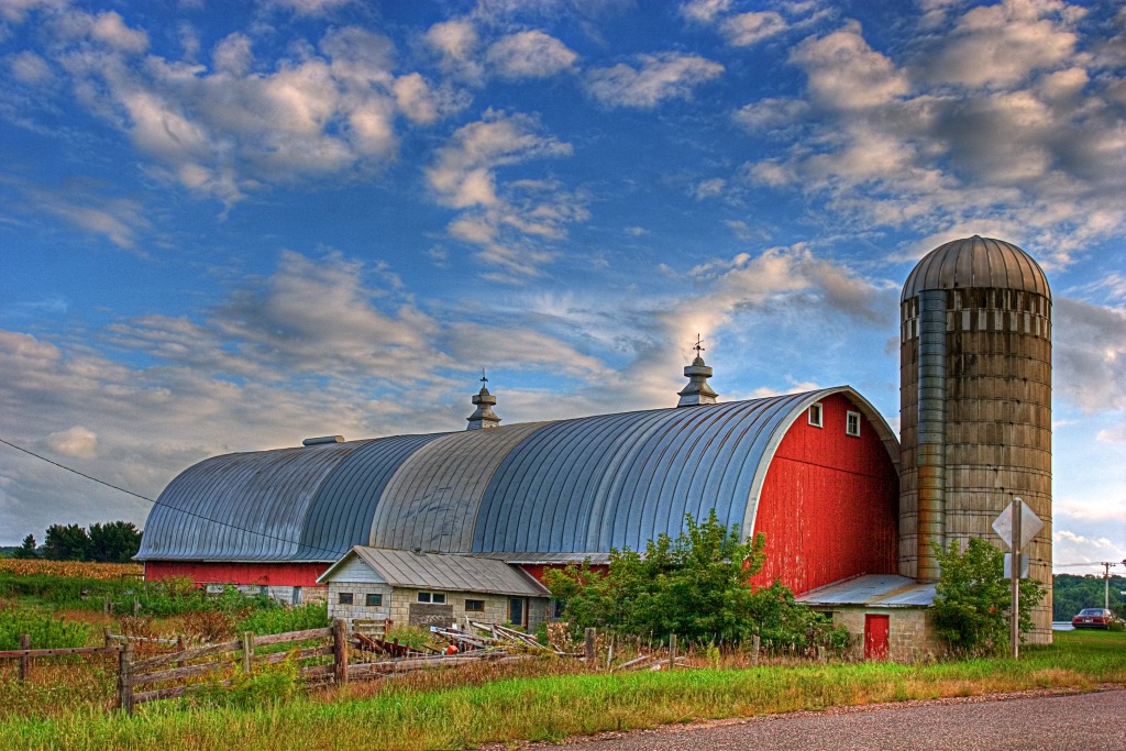 Wisconsin Farm jigsaw puzzle in Street View puzzles on TheJigsawPuzzles.com