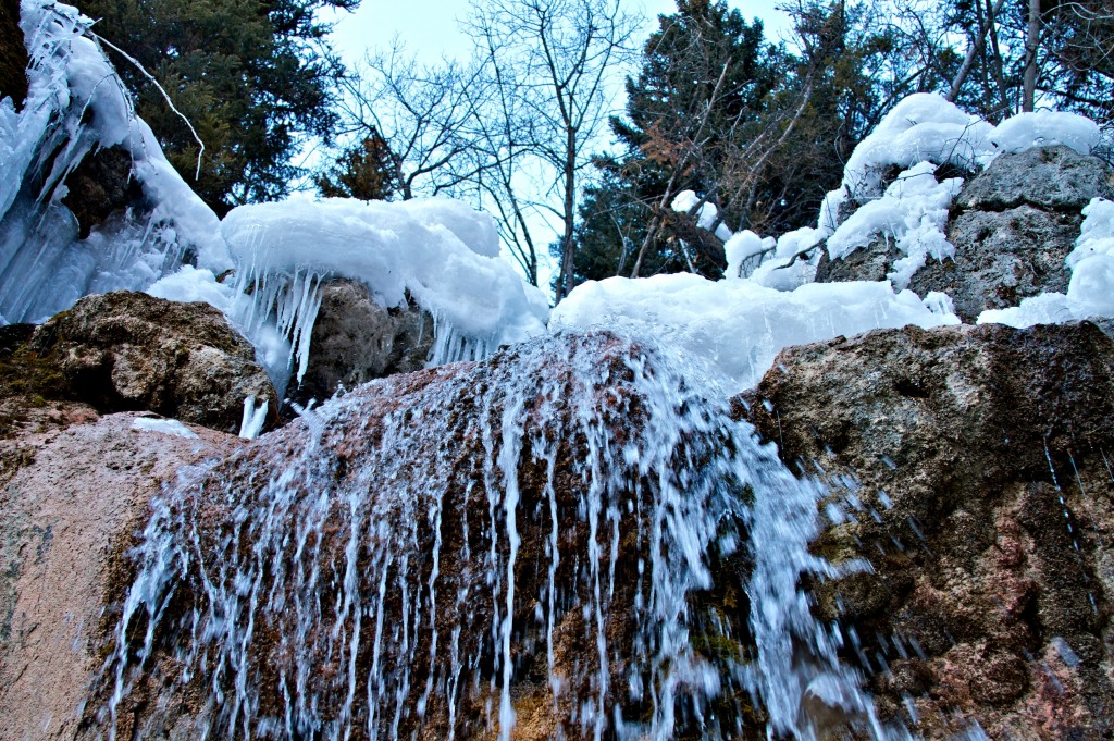 Almost Frozen jigsaw puzzle in Waterfalls puzzles on TheJigsawPuzzles.com