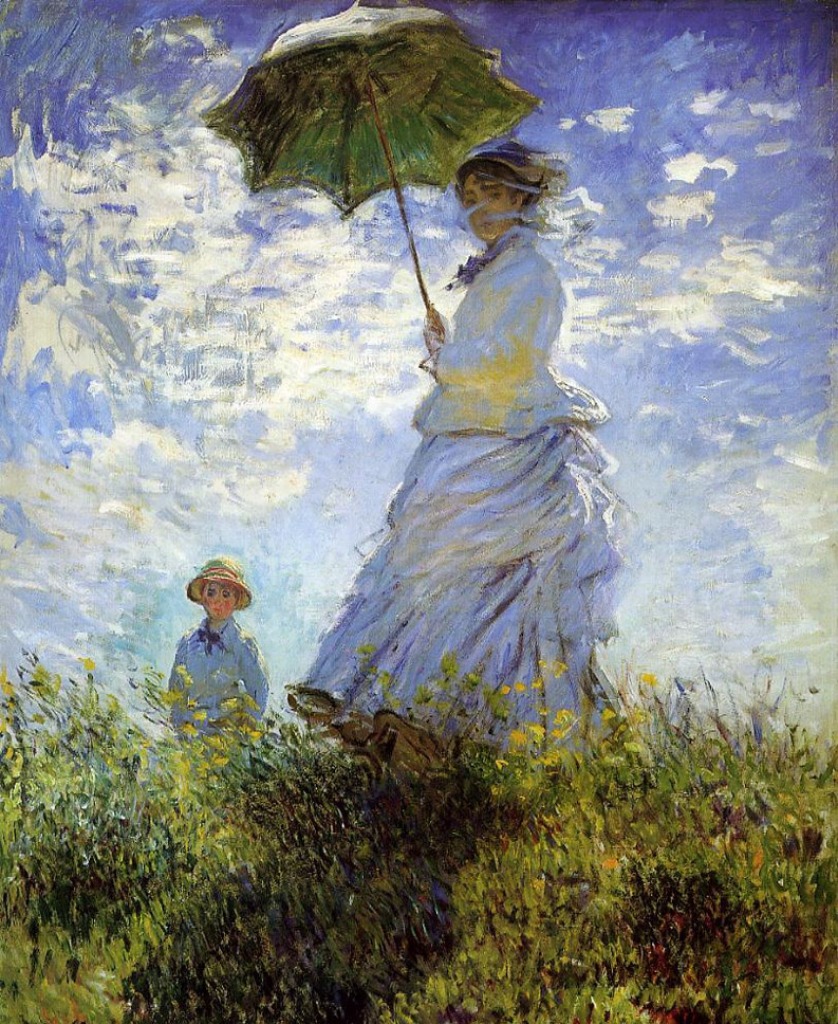 Madame Monet and Her Son jigsaw puzzle in Piece of Art puzzles on TheJigsawPuzzles.com