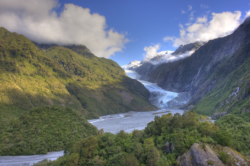 Franz Josef Glacier jigsaw puzzle in Great Sightings puzzles on TheJigsawPuzzles.com