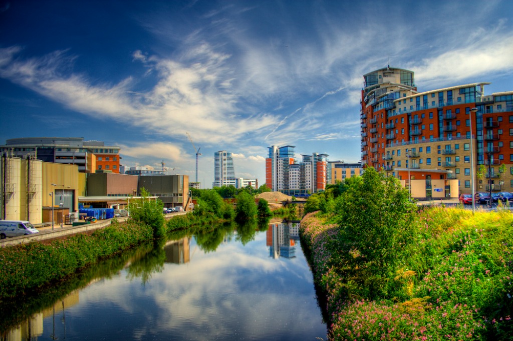 Leeds Skyline jigsaw puzzle in Street View puzzles on TheJigsawPuzzles.com