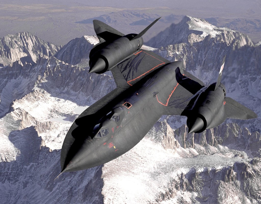 Lockheed SR-71 Blackbird jigsaw puzzle in Aviation puzzles on TheJigsawPuzzles.com