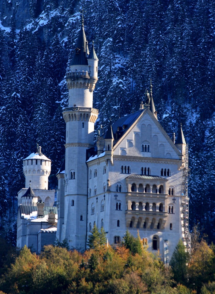 Neuschwanstein Castle jigsaw puzzle in Castles puzzles on TheJigsawPuzzles.com