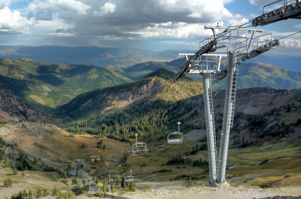 Snowbird Ski Resort, Salt Lake City jigsaw puzzle in Great Sightings puzzles on TheJigsawPuzzles.com