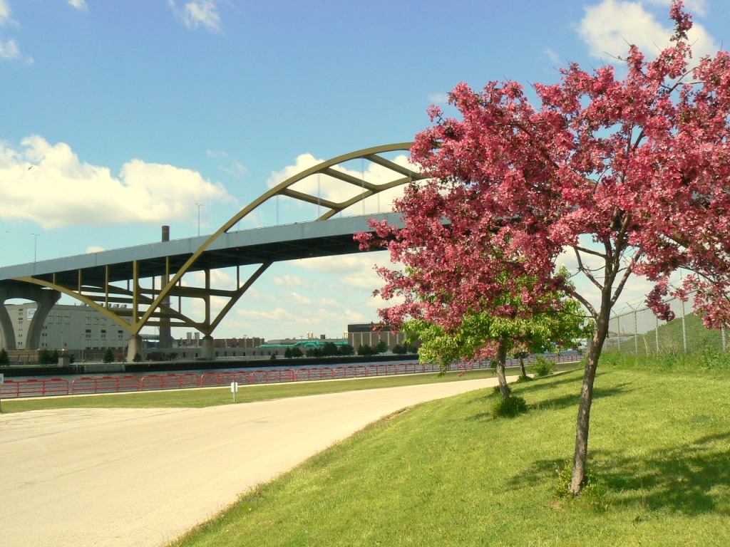 May in Milwaukee jigsaw puzzle in Bridges puzzles on TheJigsawPuzzles.com