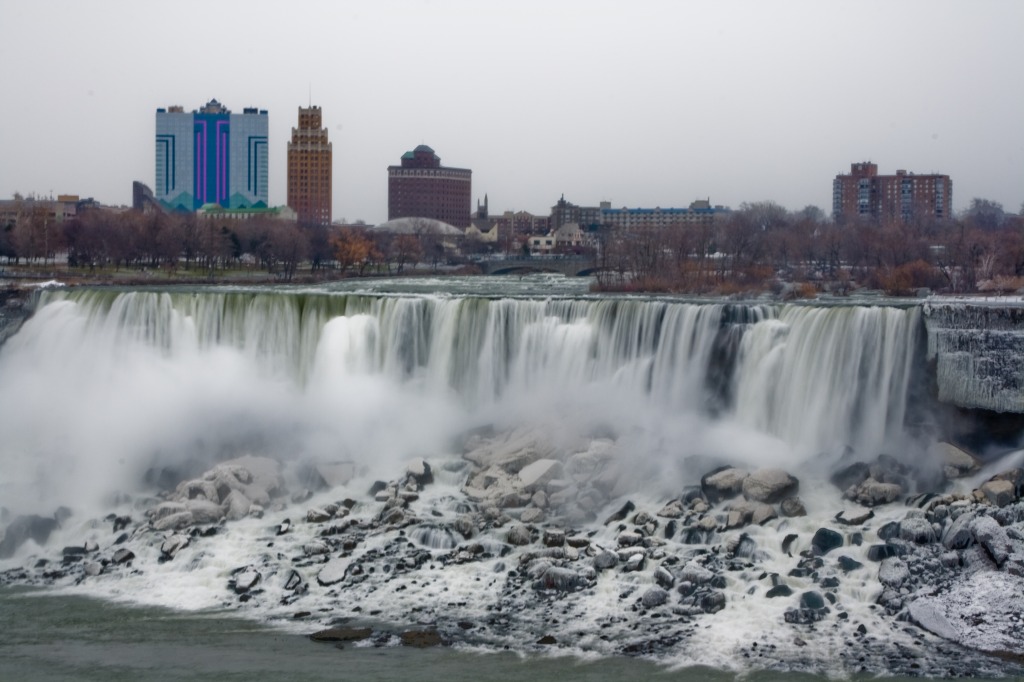 Niagara Falls, US Side jigsaw puzzle in Waterfalls puzzles on TheJigsawPuzzles.com