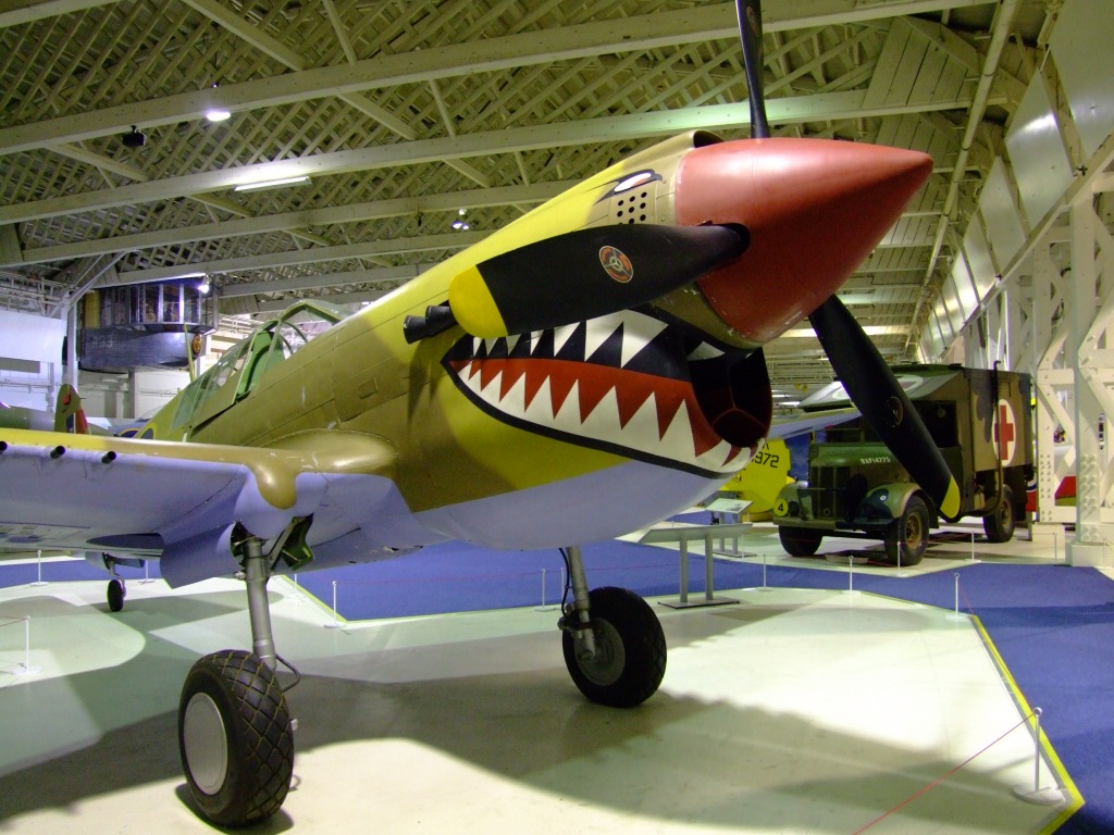 P 40 Kittyhawk jigsaw puzzle in Aviation puzzles on TheJigsawPuzzles.com