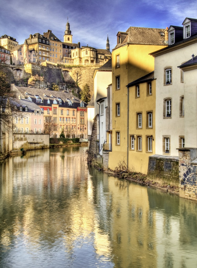 Alzette River jigsaw puzzle in Puzzle of the Day puzzles on TheJigsawPuzzles.com