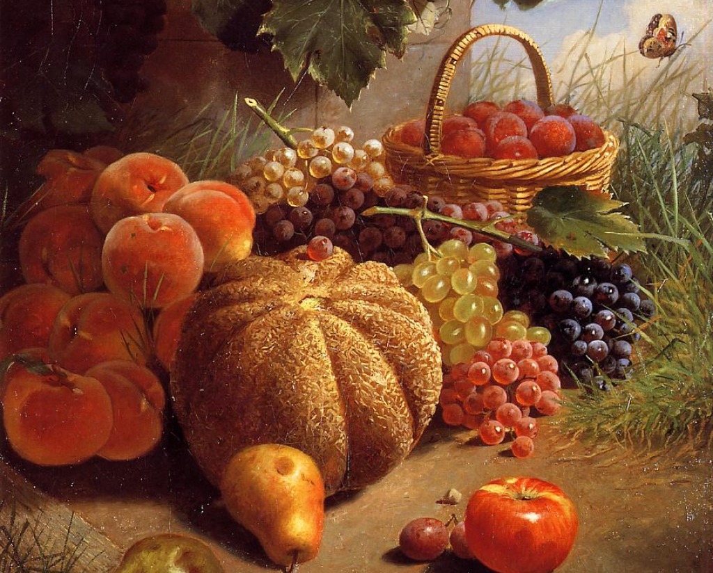 Still Life with Fruit jigsaw puzzle in Fruits & Veggies puzzles on TheJigsawPuzzles.com