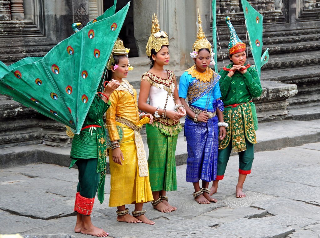 Angkor Wat, Cambodia jigsaw puzzle in People puzzles on TheJigsawPuzzles.com