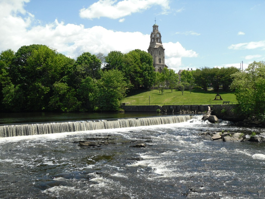 Slater Mill, Rhode Island jigsaw puzzle in Waterfalls puzzles on TheJigsawPuzzles.com