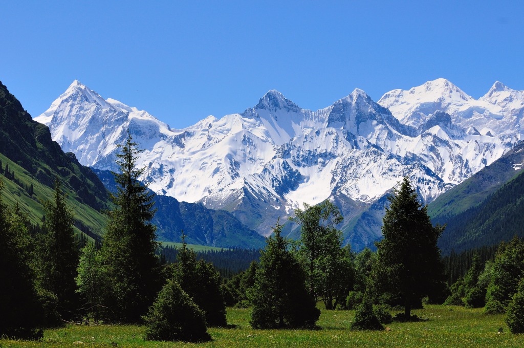 Shate Glacier, China jigsaw puzzle in Great Sightings puzzles on TheJigsawPuzzles.com