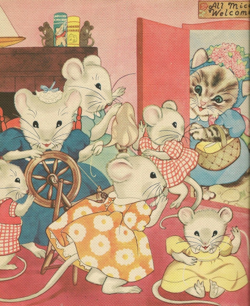 Mice & Kittens jigsaw puzzle in Puzzle of the Day puzzles on TheJigsawPuzzles.com
