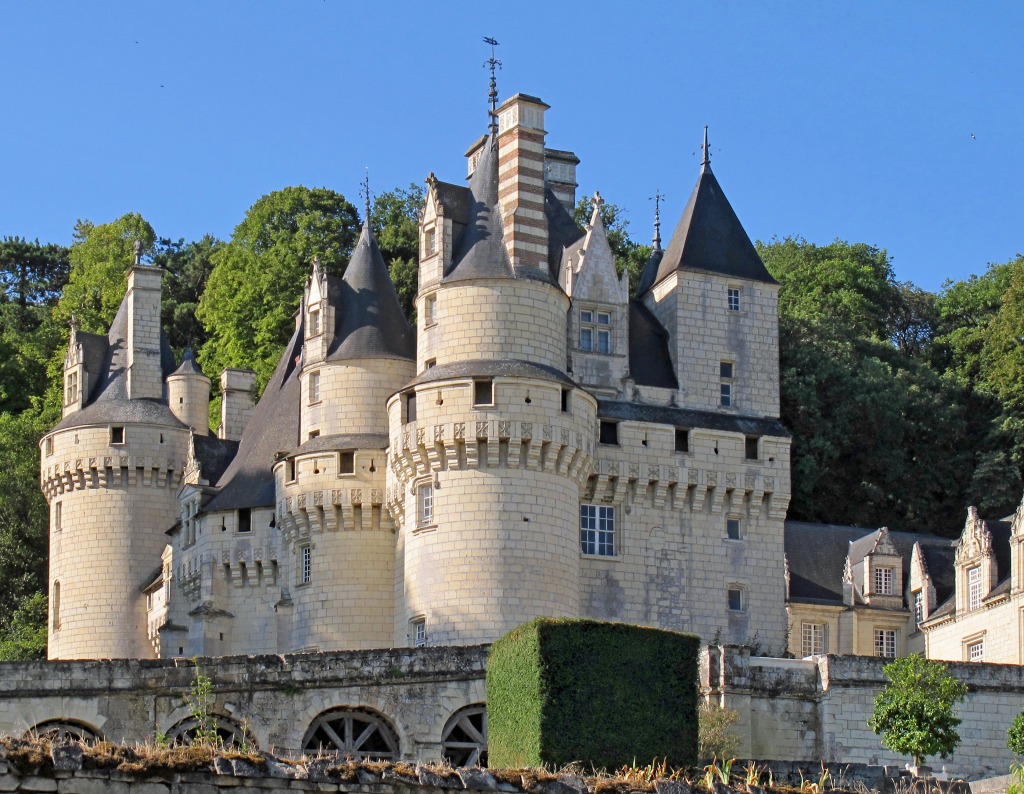 Rigny-Ussé, France jigsaw puzzle in Castles puzzles on TheJigsawPuzzles.com