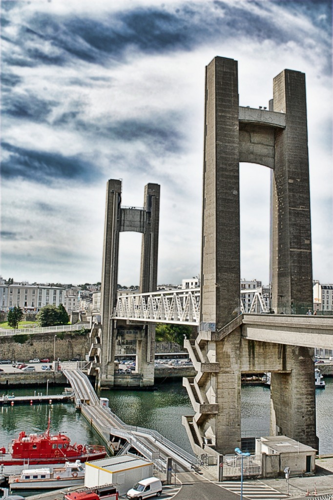 Brest, France jigsaw puzzle in Bridges puzzles on TheJigsawPuzzles.com