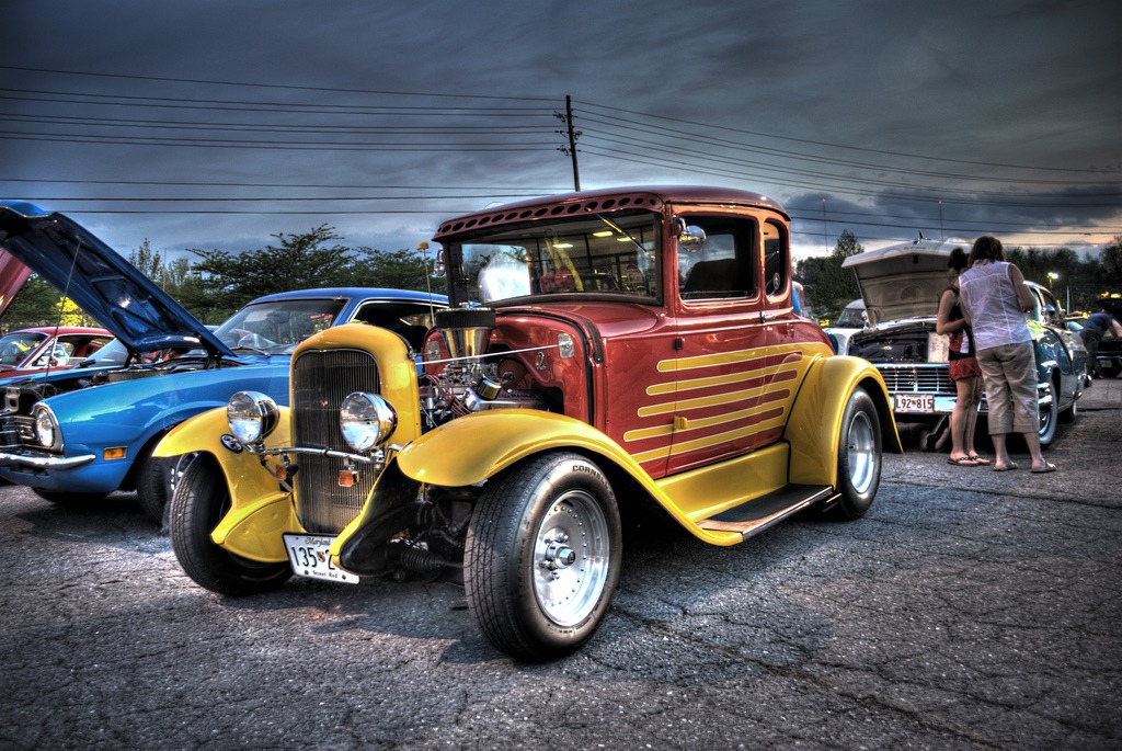 Hot Rod jigsaw puzzle in Cars & Bikes puzzles on TheJigsawPuzzles.com