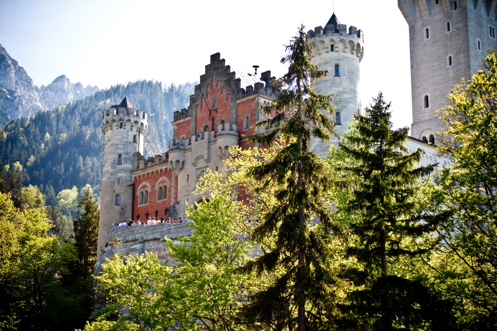 Schloss Neuschwanstein jigsaw puzzle in Castles puzzles on TheJigsawPuzzles.com