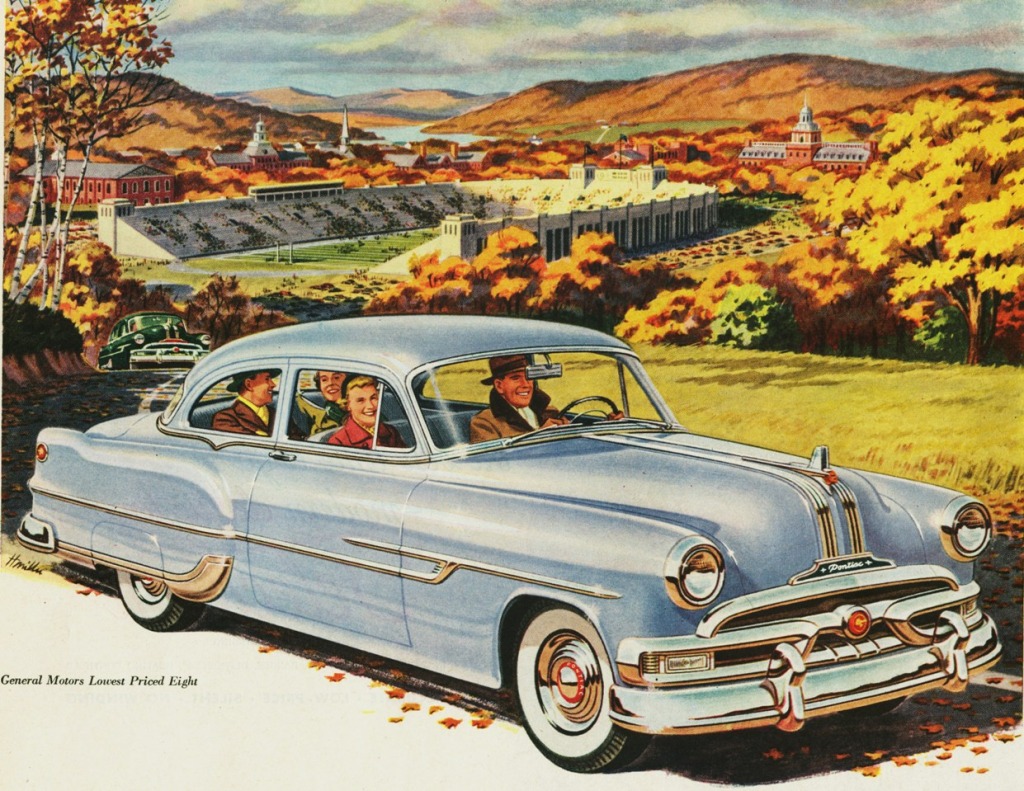 1953 Pontiac Chieftain jigsaw puzzle in People puzzles on TheJigsawPuzzles.com